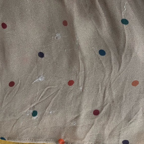 FARM Rio Burgundy, Black, and Tan Polka Dot Maxi Dress - Picture 7 of 11